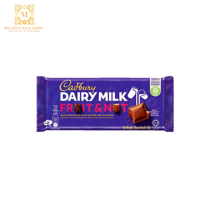 CADBURY Dairy Milk Fruit & Nuts Chocolate Big Bar 160g