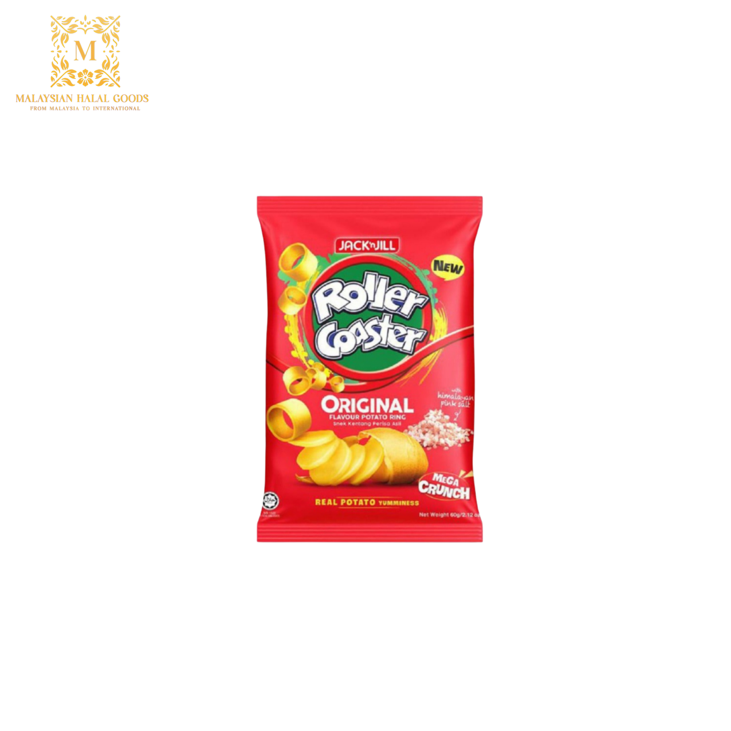 J&J ROLLER COASTER Original Potato Ring 60g