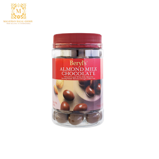 BERYL'S Almond Coated With Milk Chocolate 400g