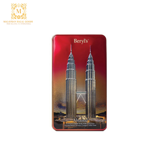 BERYL'S Twin Tower Almond Milk Chocolate 150g