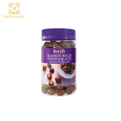 BERYL'S Raisin Coated With Milk Chocolate 400g