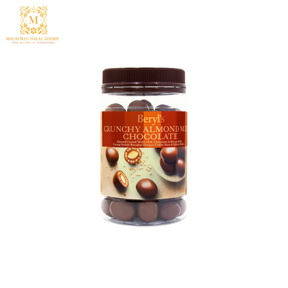 BERYL'S Almond Coated With Milk Chocolate & Crunchy Biscuit Ball 340g