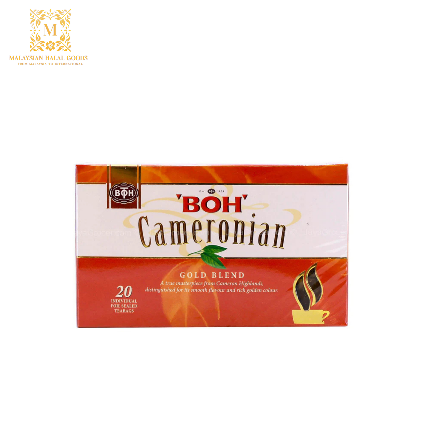 BOH Cameronian Gold Blend Teabag 20s