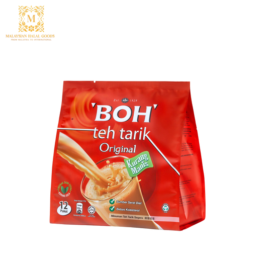 BOH Instant Tea Mix Teh Tarik Less Sweet - Original 12s