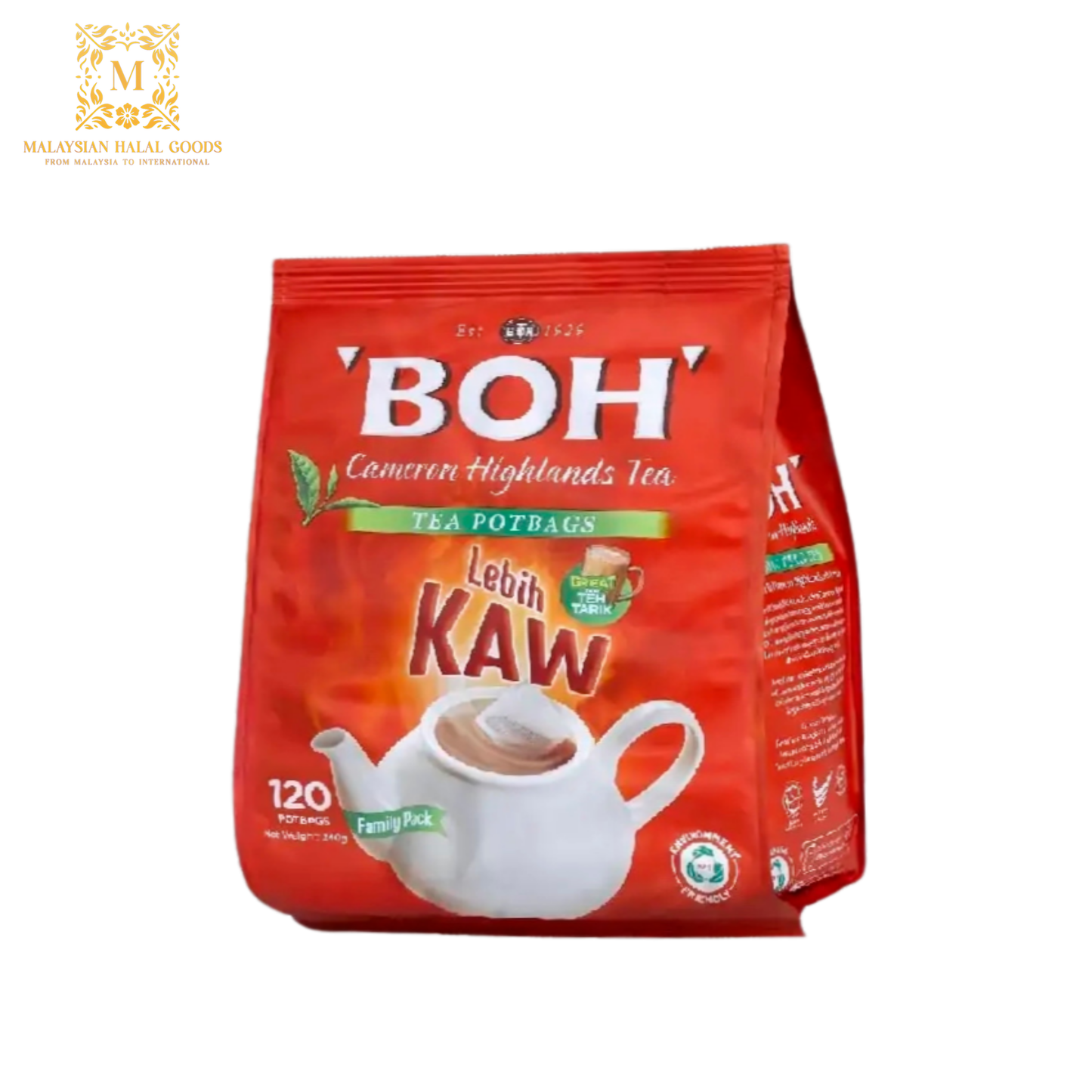 BOH Cameron Highlands Tea Potbags 120s