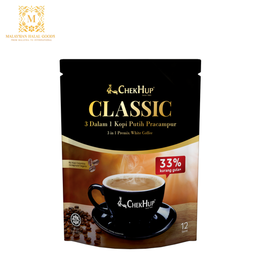 CHEK HUP 3in1 Classic White Coffee 444g (37g x 12's)