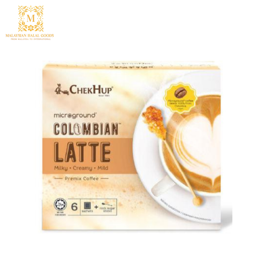 CHEK HUP Microground Colombian Latte 138g (23g x 6's)