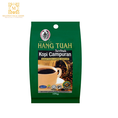 HANG TUAH Malaysian Coffee Mixture Green Pack 100g - Liberica Beans