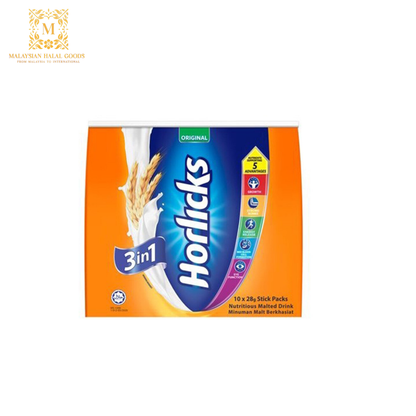 HORLICKS 3in1 Original Powder 280g (28g x 10s)