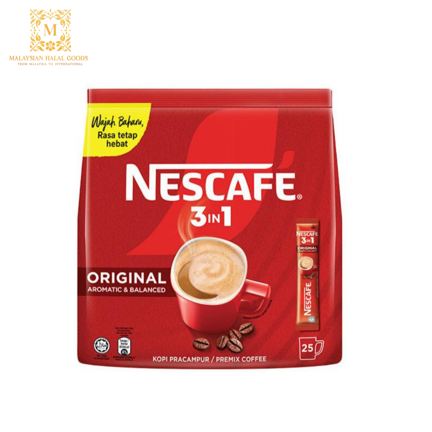 NESCAFE 3in1 Original (25's x 18g)