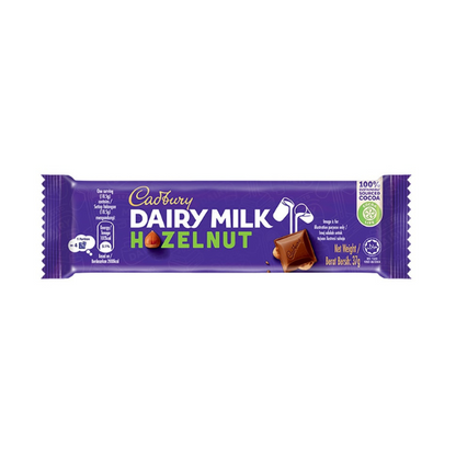 CADBURY Dairy Milk Chocolate Hazelnut 37g