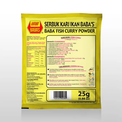 BABA'S Fish Curry Powder 25g