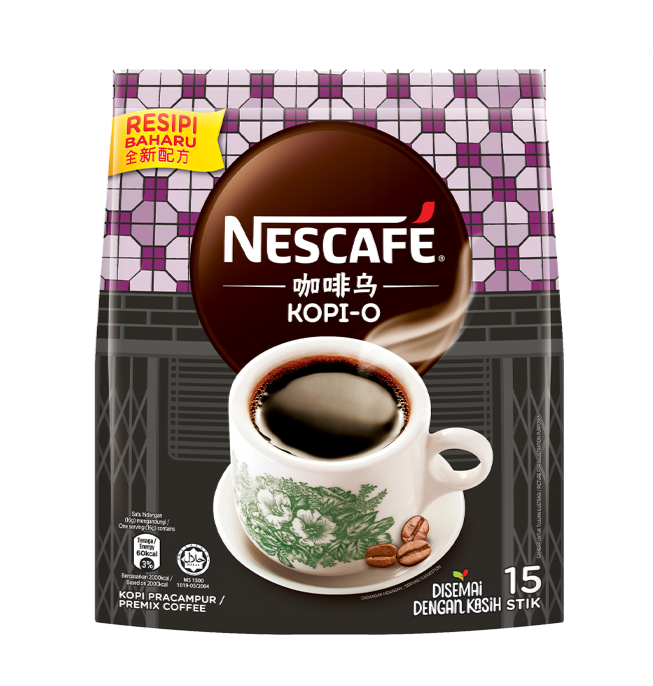 NESCAFE Menu Kopi O 15 Stickpack 16g