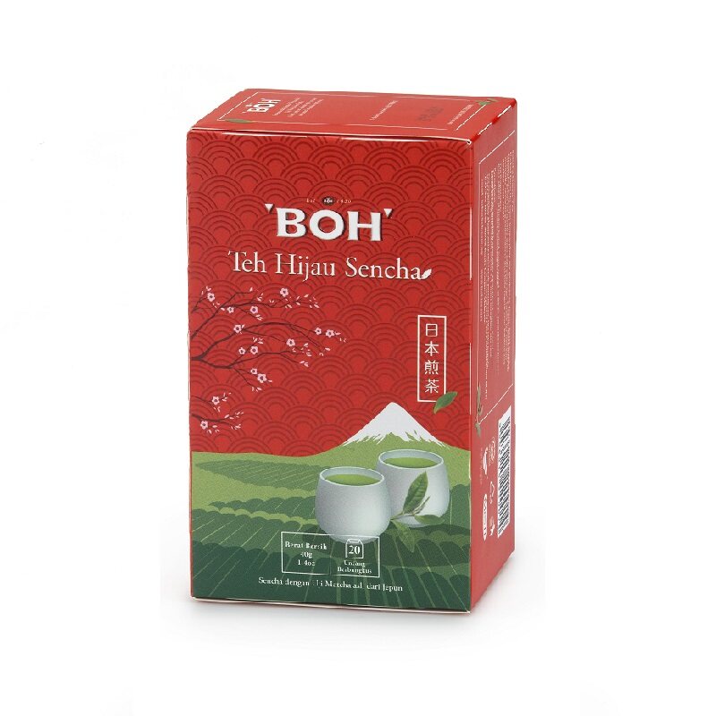 BOH Sencha Green Tea Teabag (20's)