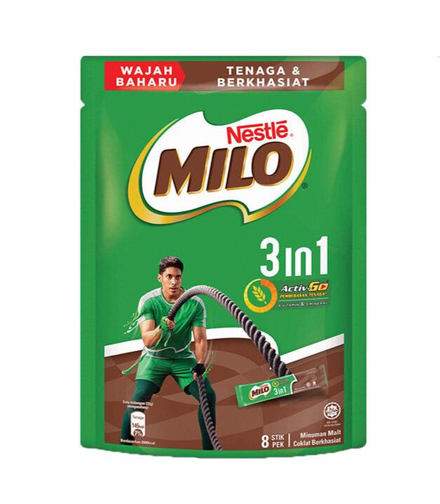 NESTLE MILO® 3IN1 8 Sticks (33g) [Exp Date: Jan'25]