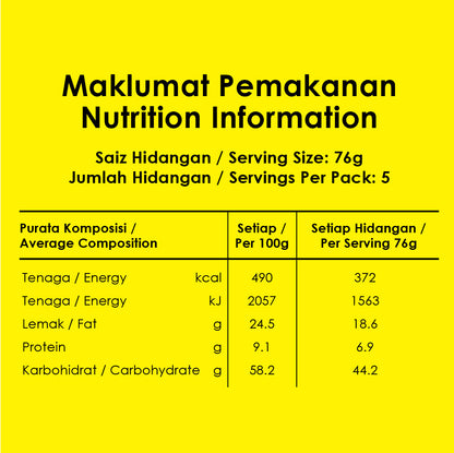 MAGGI Pedas Giler Perencah Ayam Bakar 5 Packs 76g