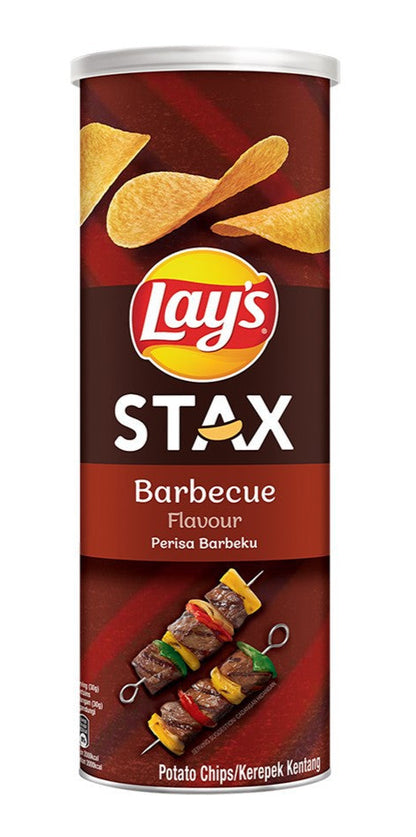 LAY'S STAX Barbecue Potato Chips 135g