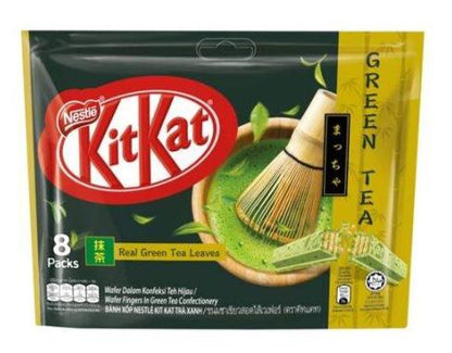 NESTLE KITKAT Wafer Fingers Real Green Tea Leaves 136g (8's x 17g)