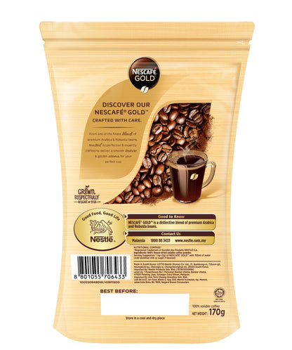 NESCAFE GOLD Coffee Refill 170g Bundle of 3