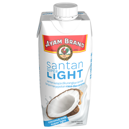 Ayam Brand Coconut Milk Superlight 330ml