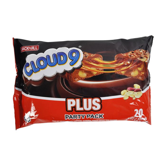 J&J CLOUD 9 Chocolate Plus Party Pack 20 Bars