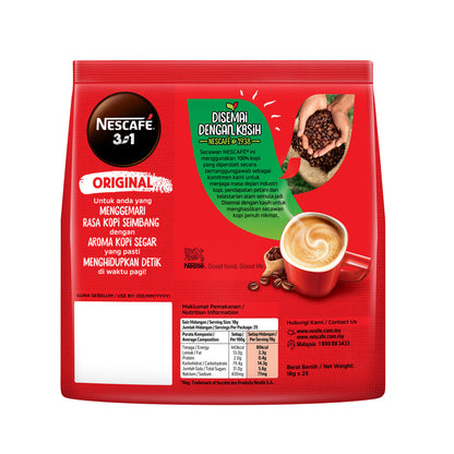 NESCAFE 3in1 Original 25 Stickpack 18g