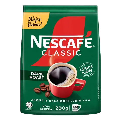 NESCAFE Classic Dark Roast Refill Pack 200g