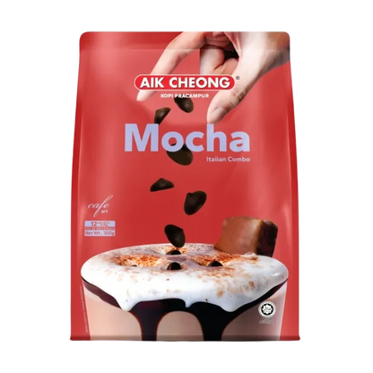 AIK CHEONG Cafe Art 3in1 Mocha 300g (25g x 12's)