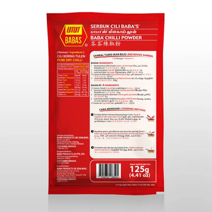 BABA'S Chilli Powder 125g