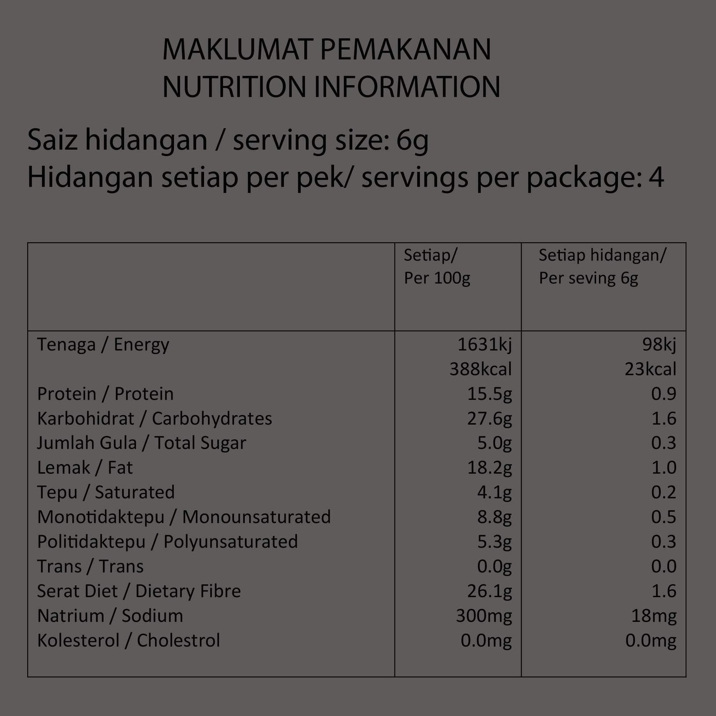 ADABI Serbuk Kurma Ayam & Daging 24g