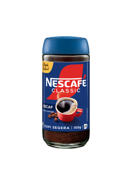 NESCAFE Classic Decaf Coffee Jar 100g