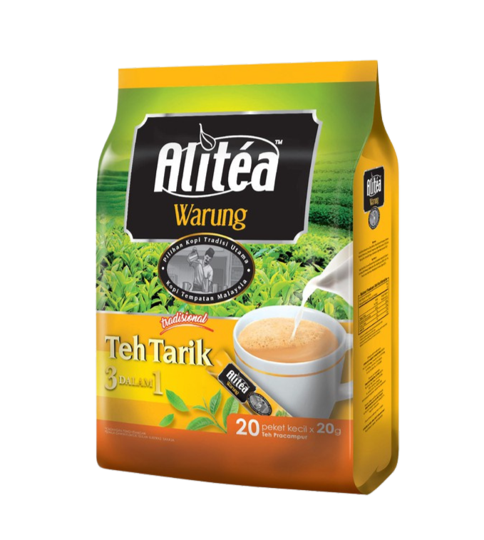 ALITEA Warung 3in1 Teh Tarik (20g x 20 Sachets)