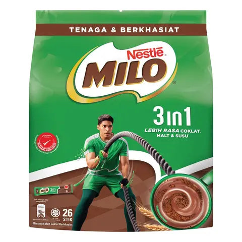 NESTLE MILO 3in1 Original (26's x 33g)