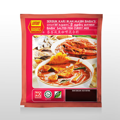 BABA'S SALTED FISH CURRY MIX 250g