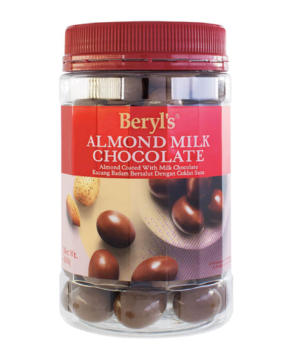 Beryl's Almond Coated With Milk Chocolate 400g