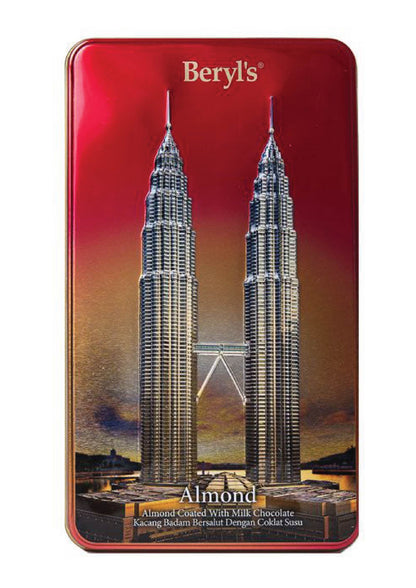 Beryl's Twin Tower Almond Milk Chocolate 150g