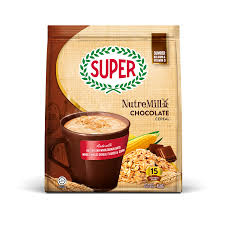 SUPER NUTREMILL Chocolate Cereal 450g (15 Sachets)