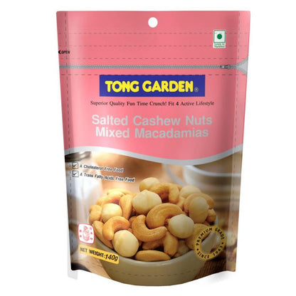 TONG GARDEN Salted Cashew Nuts Mixed Macadamias 140g