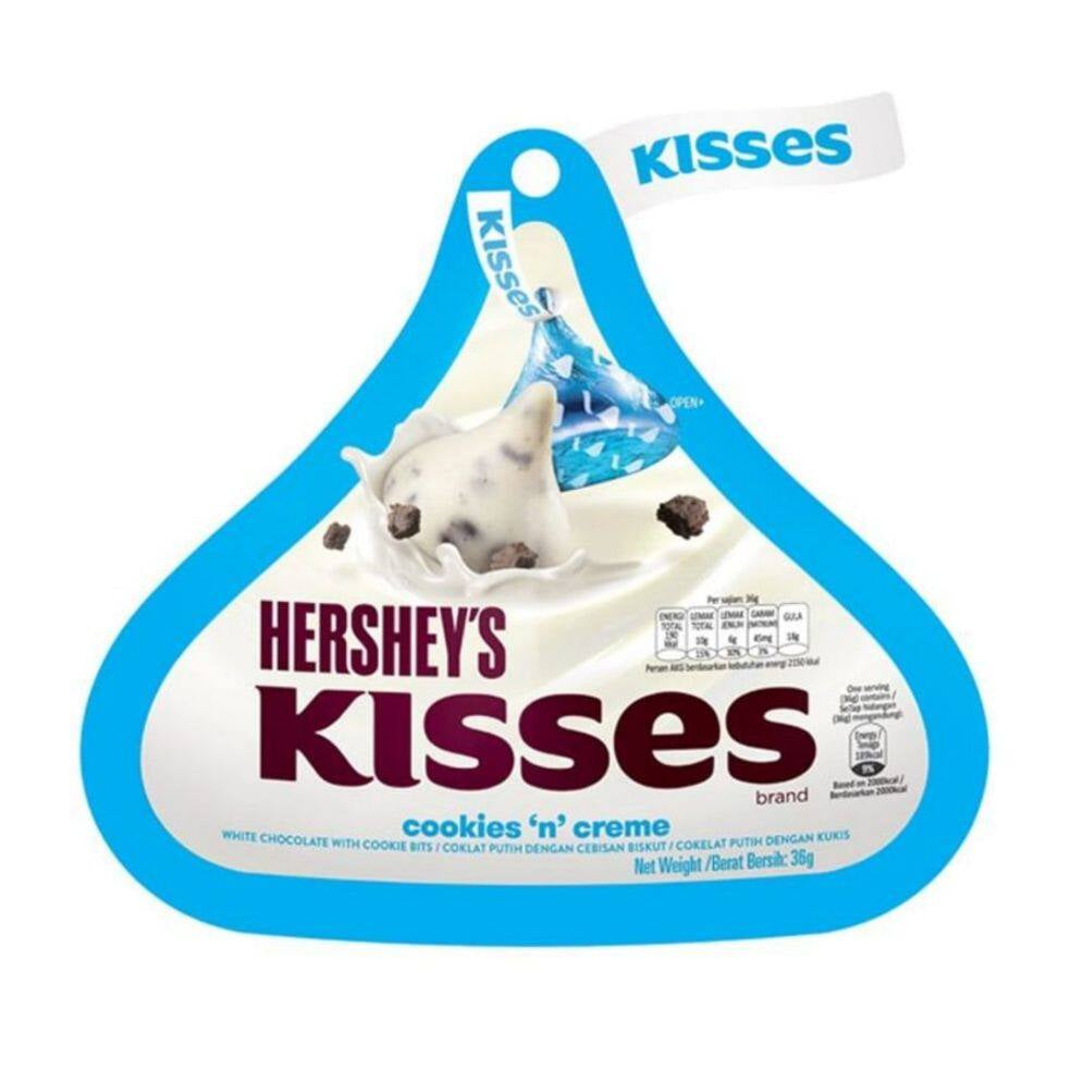 HERSHEY'S KISSES Cookies 'N' Creme 36g