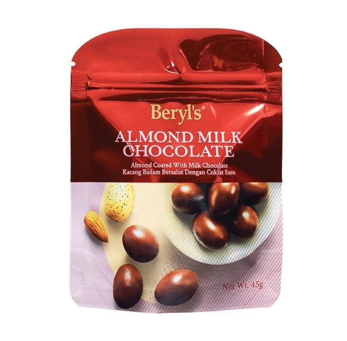 BERYL'S アーモンド ミルクチョコレートコーティング 45g