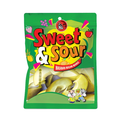 SWEET & SOUR Preserved Mango with Skin 85g