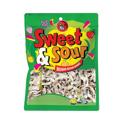 SWEET & SOUR Dried Fruit White Papaya Strips 55g